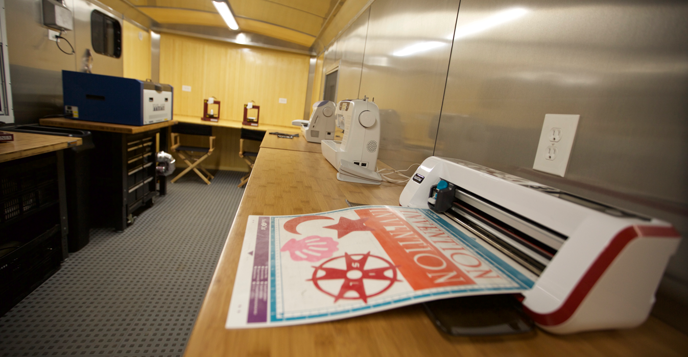 Equipment inside the Sinquefield Invention Campus